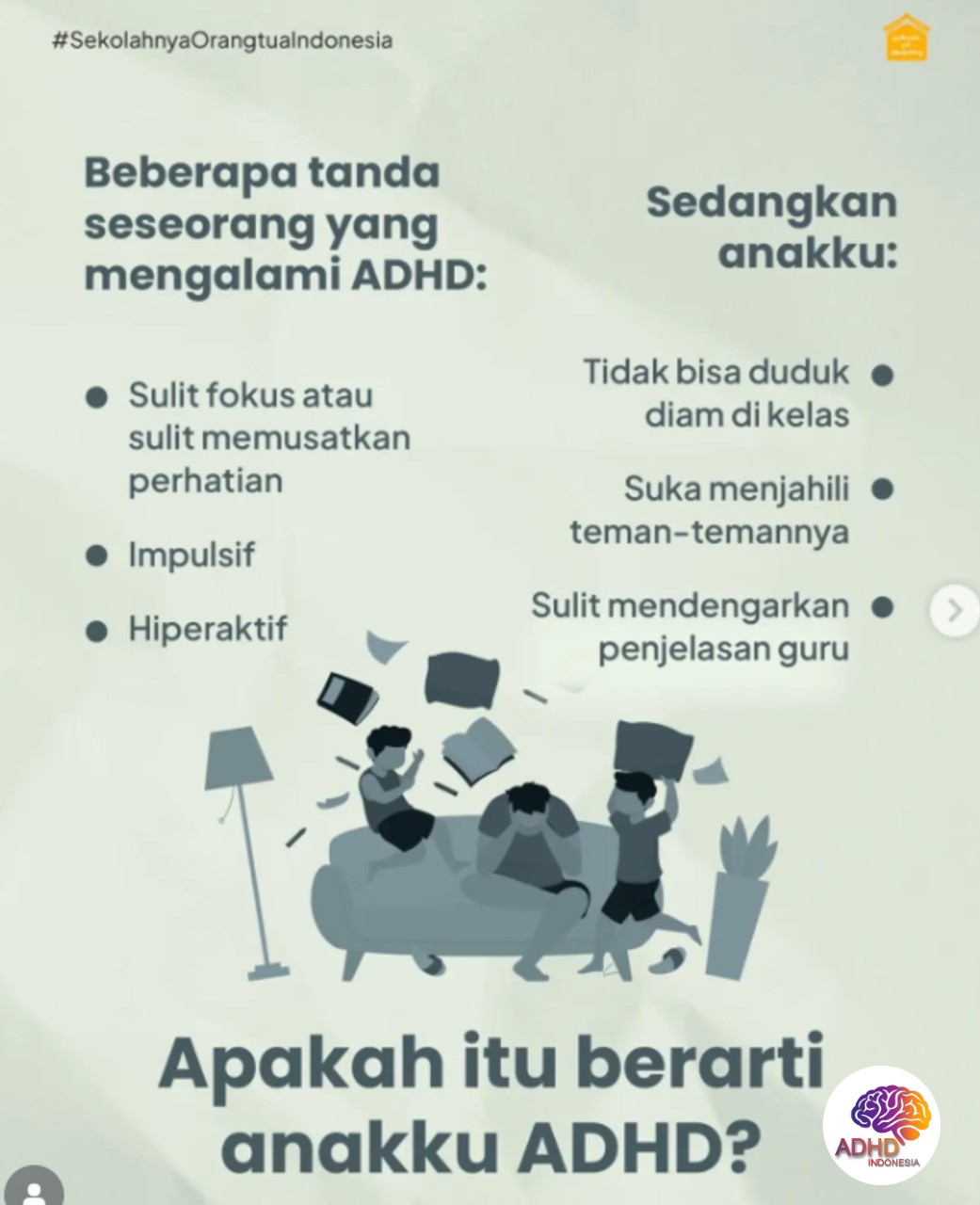 Ciri dan Gejala ADHD pada Anak Usia Dini di Kota Bukittinggi