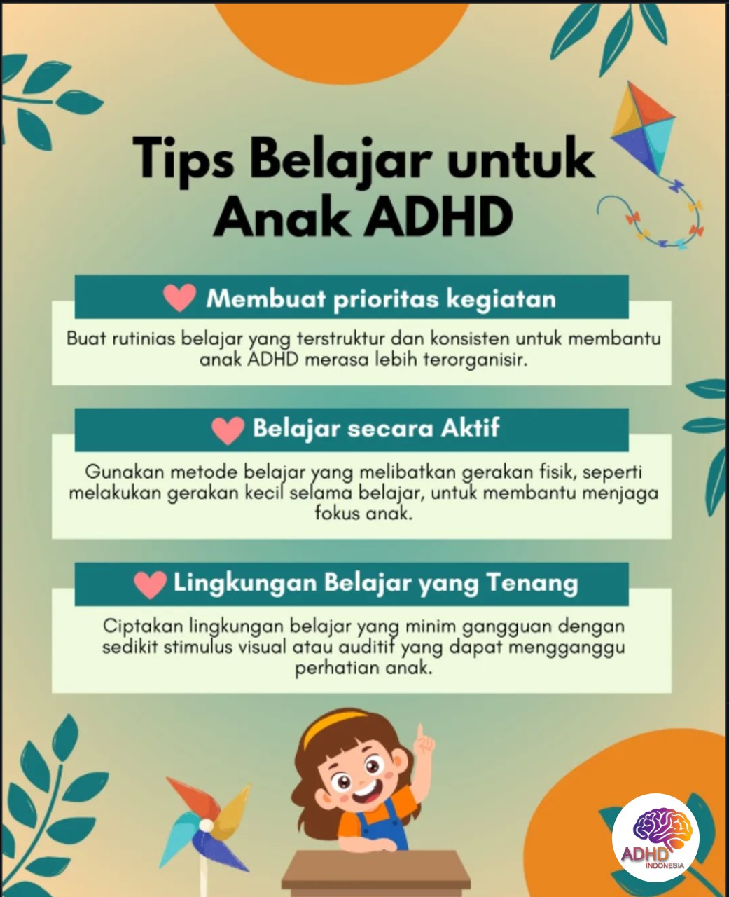 Strategi Belajar yang Cocok untuk Anak ADHD di Kota Bukittinggi
